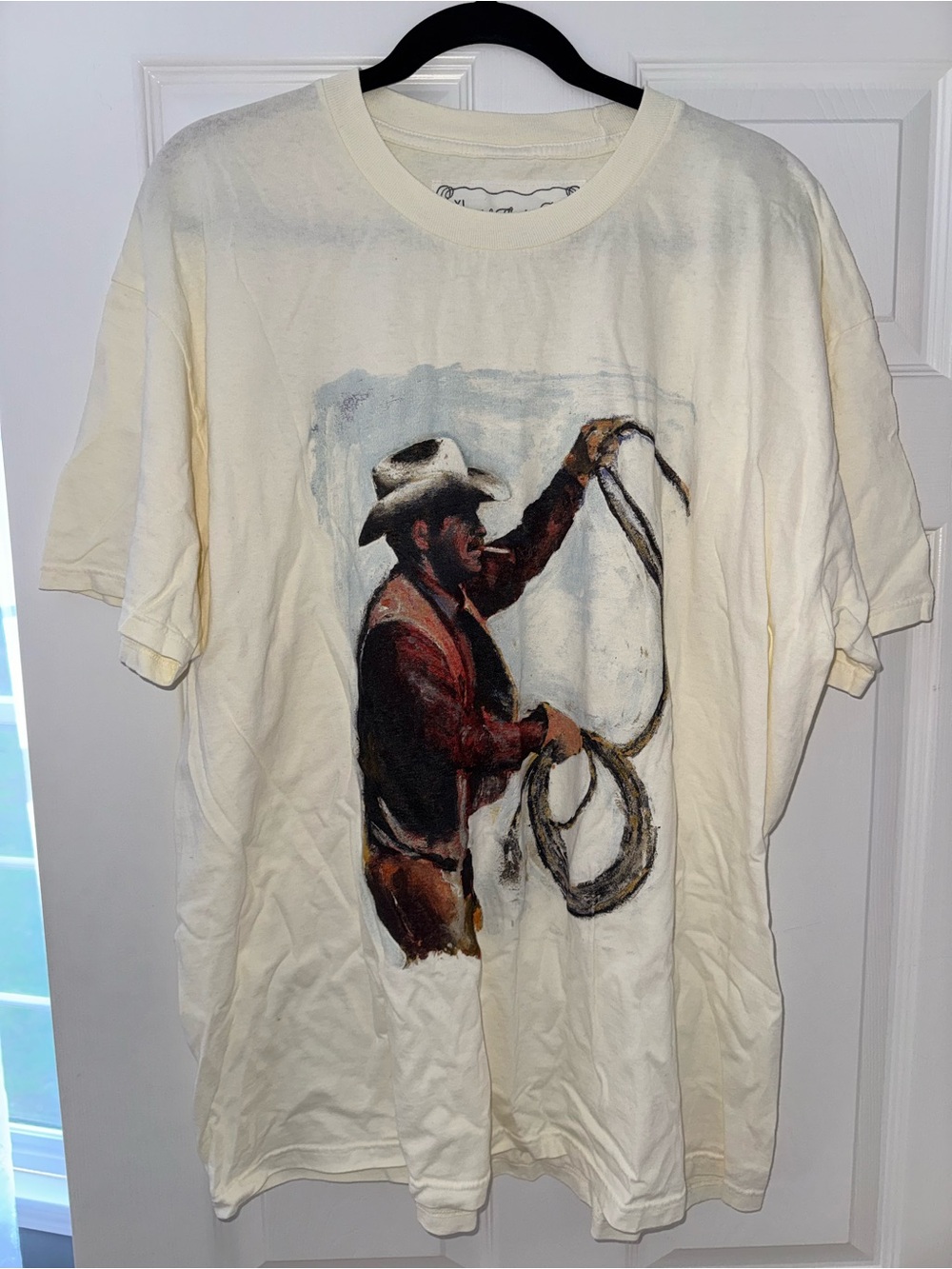 One of These Days Men’s T-Shirt Size XL Western Cowboy Theme